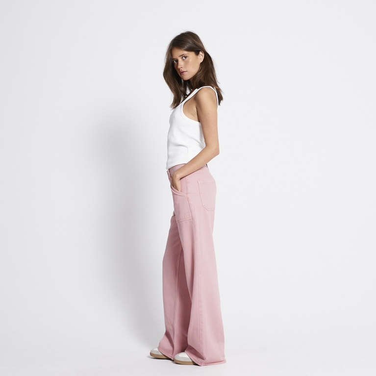Worker jeans "Carpenter" Pink